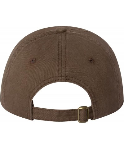 Gigi Gift Idea Grandma Aunt Dad Deluxe Trucker Flatbill Baseball Embroidered Hat Deluxe Dad Brown $12.28 Baseball Caps