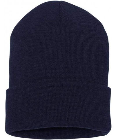 Eye of Ra Embroidery Logo Beanie Navy $12.99 Skullies & Beanies