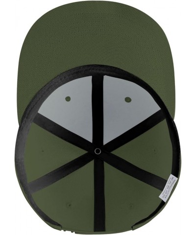 Casual Baseball Cap, Adjustable Outdoor Sport Casquette for Men Women Moss Green $11.96 Baseball Caps