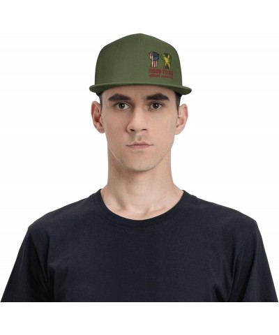 Casual Baseball Cap, Adjustable Outdoor Sport Casquette for Men Women Moss Green $11.96 Baseball Caps