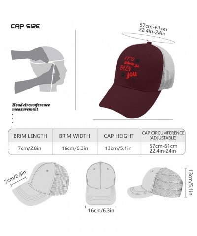 It's Always Been You Baseball Cap Outdoor hat Apricot Mens Baseball Cap Gifts for Boyfriends Hiking Hats Chestnut Red $9.97 B...