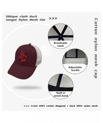 It's Always Been You Baseball Cap Outdoor hat Apricot Mens Baseball Cap Gifts for Boyfriends Hiking Hats Chestnut Red $9.97 B...