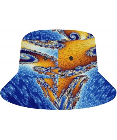 Men Women Summer Fisherman Cap Fishing Hunting Sun Hats Travel Bucket Hat Color (614) $10.49 Sun Hats