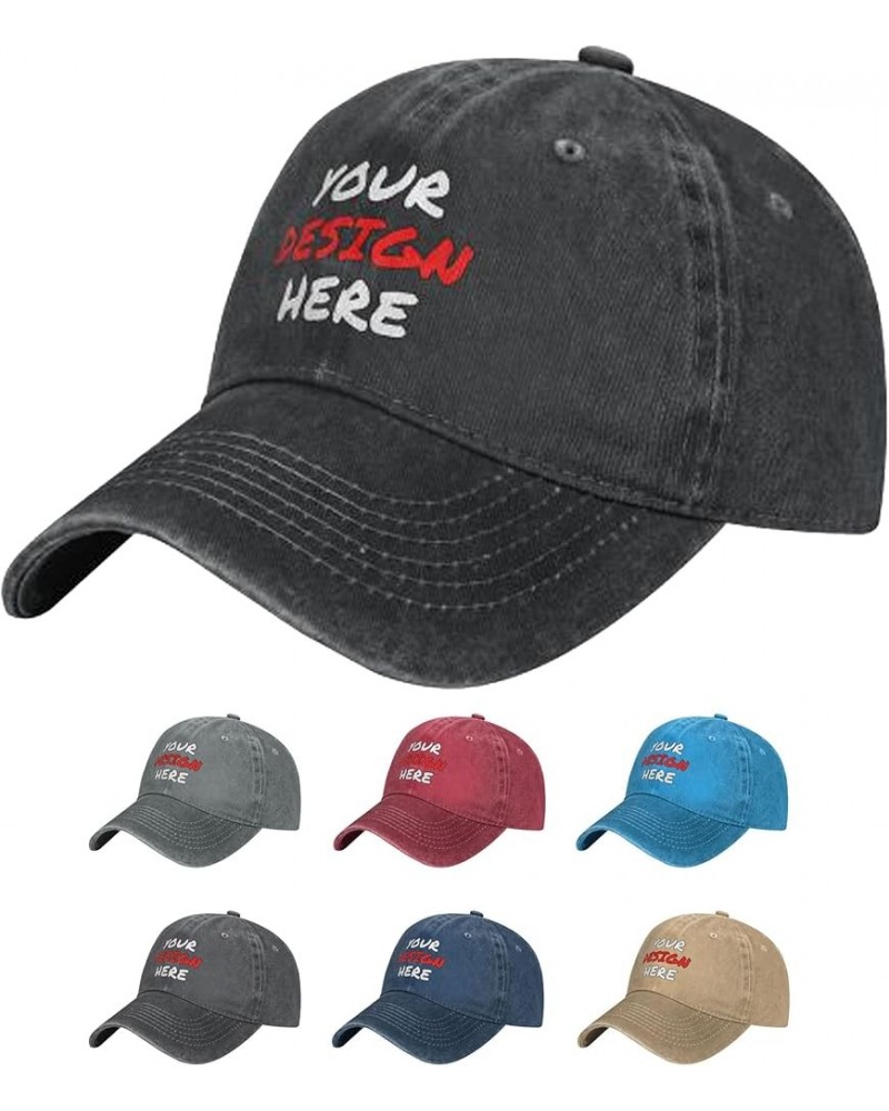 Custom hat Text Add Your Design Here Custom hat Baseball Cap Custom hat Customized Gifts Casquette1 $7.83 Baseball Caps