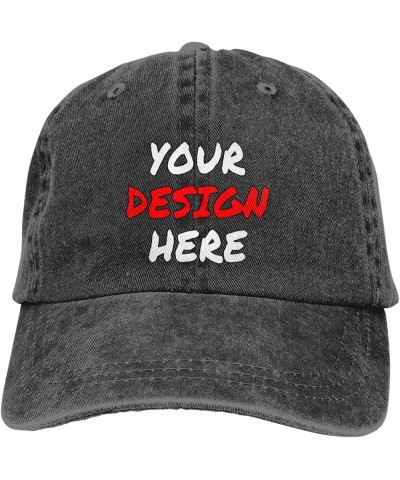 Custom hat Text Add Your Design Here Custom hat Baseball Cap Custom hat Customized Gifts Casquette1 $7.83 Baseball Caps