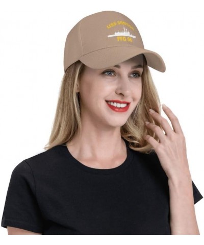 USS Simpson FFG 56 Flag-Baseball Caps-Denim Hats Cowboy Knit hat Fisherman's hat Natural $14.67 Baseball Caps