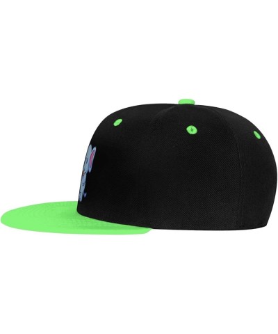 Cool Elephant Snapback Hat for Men Women Baseball Cap Trucker Flat Bill Hats Dad Caps Green $11.15 Baseball Caps