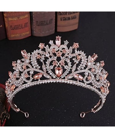 hair jewelry crown tiaras for women Sparkling Crystal Bridal Hair Accessories Tiaras Big Diadem Crowns Girls Wedding Fashion ...