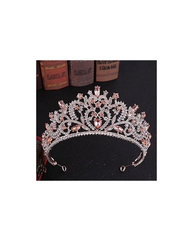 hair jewelry crown tiaras for women Sparkling Crystal Bridal Hair Accessories Tiaras Big Diadem Crowns Girls Wedding Fashion ...