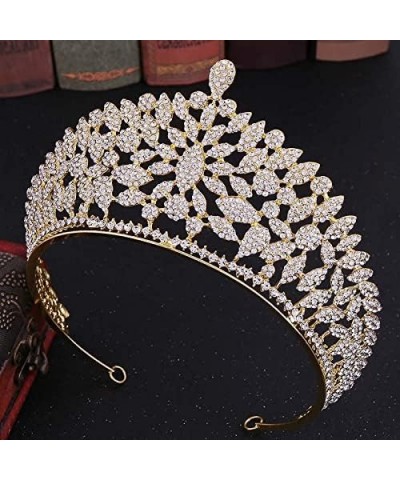 hair jewelry crown tiaras for women Sparkling Crystal Bridal Hair Accessories Tiaras Big Diadem Crowns Girls Wedding Fashion ...