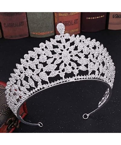 hair jewelry crown tiaras for women Sparkling Crystal Bridal Hair Accessories Tiaras Big Diadem Crowns Girls Wedding Fashion ...