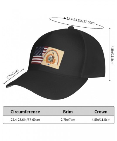 Ripped Style American and Navajo Flag Baseball Cap for Men Women Adjustable Dad Hat Outdoor Casual Trucker Caps Sun Hats Blac...