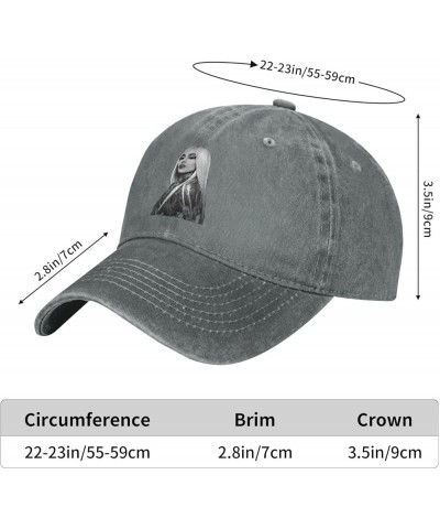 Ava Music Max Hat Fashion Versatile Baseball Cap Adjustable Washed Denim Hat Men Women Casquette Black Gray $9.96 Baseball Caps