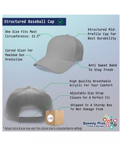 Baseball Cap Mutant Mythical Creatures Creature Acrylic Fairy Dad Hats for Men and Women Gray Personalized Text Here $16.19 B...