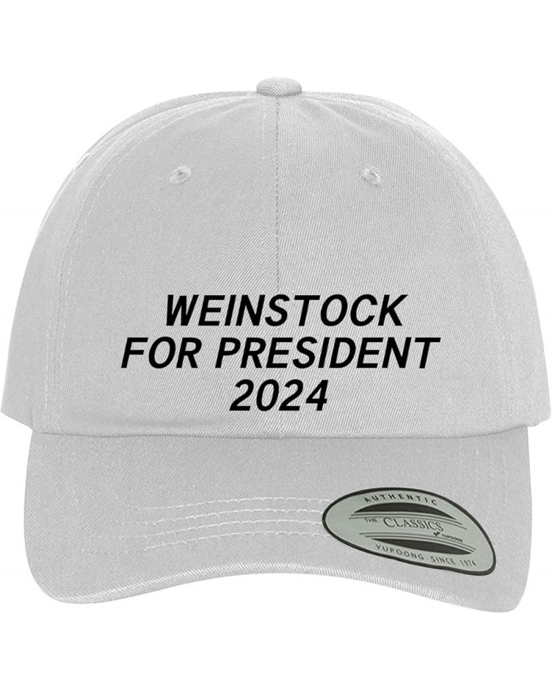 Weinstock for President 2024 - Comfortable Dad Hat Baseball Cap White $14.67 Baseball Caps