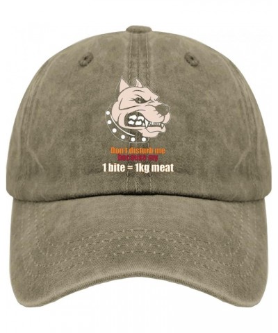 Kawaii hat Pets Lovers Hats Don't Disturb me Hats Funny Golf Hat Gifts for Boyfriends,Cool Caps Suitable for Pigment Khaki $1...