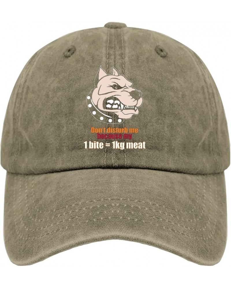 Kawaii hat Pets Lovers Hats Don't Disturb me Hats Funny Golf Hat Gifts for Boyfriends,Cool Caps Suitable for Pigment Khaki $1...