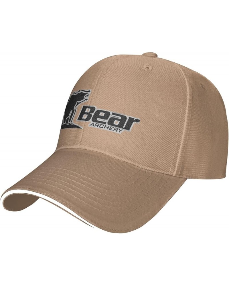 Bear Archery Unisex Classic Hat Adjustable Fashion Casquette for Men Women Natural $9.21 Baseball Caps