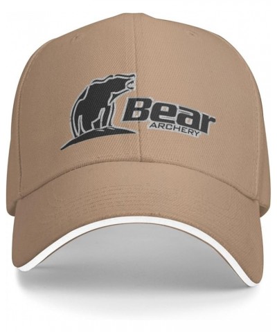 Bear Archery Unisex Classic Hat Adjustable Fashion Casquette for Men Women Natural $9.21 Baseball Caps