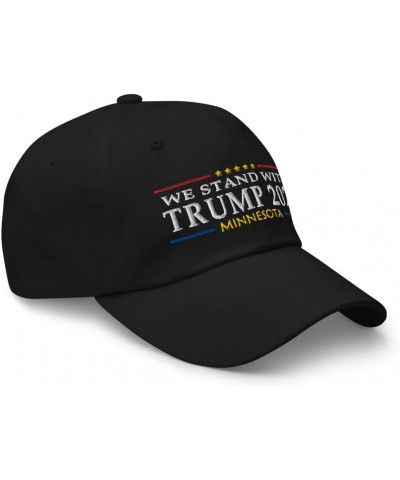 Minnesota for Trump 2024 Hat :: RAF Collection Black $18.71 Baseball Caps