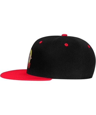 Sumo Wrestling Snapback Hat for Men Women Baseball Cap Trucker Flat Bill Hats Dad Caps Red $12.60 Baseball Caps