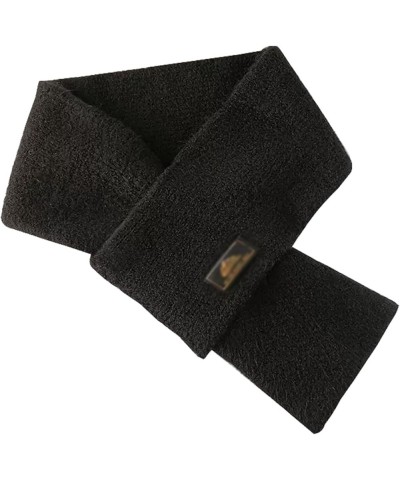 Stylish Practical Scarves Elegant Versatile Scarve Imitation Cashmere Scarf for Men Women Variety Occasions Great Gift Black ...