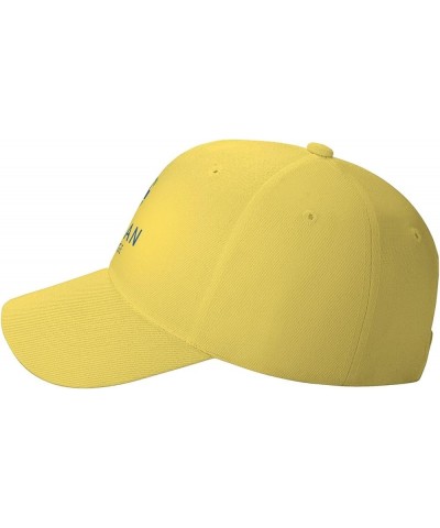 CUNY Lehman College Logo Baseball Caps Dad Hats Adjustable Size Outdoor Cap Yellow $13.49 Baseball Caps