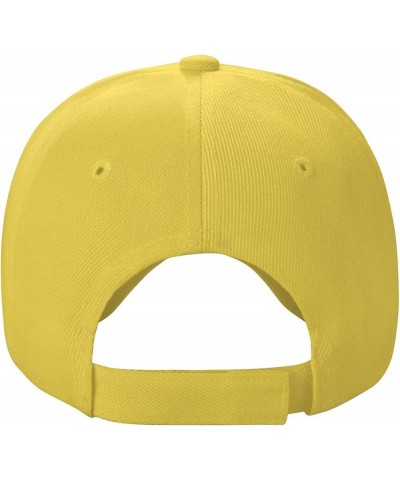 CUNY Lehman College Logo Baseball Caps Dad Hats Adjustable Size Outdoor Cap Yellow $13.49 Baseball Caps