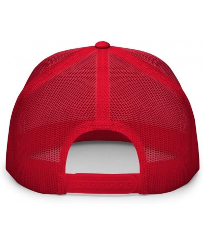 Chancla Survivor Hispanic Hat (Embroidered Trucker Cap) Red/ White/ Red $17.38 Baseball Caps