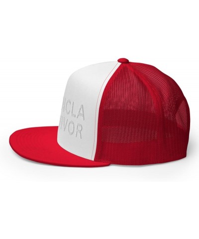 Chancla Survivor Hispanic Hat (Embroidered Trucker Cap) Red/ White/ Red $17.38 Baseball Caps