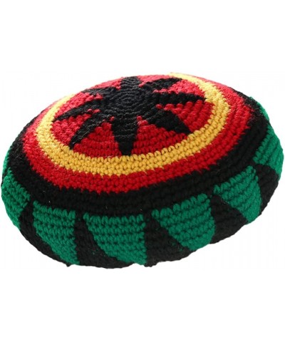 1/2 Pcs Wool Knit Rasta Hat Reggae Jamaican Cap Colorful Slinky Visor Beanie Hat Slouchy Baggy Cap Colorful $10.19 Skullies &...