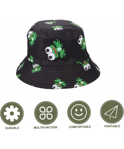 2pcs Mushroom Bucket Hat Men and Women Decorative Hat Sun Cotton As Shown-2x5pcs $8.25 Bucket Hats