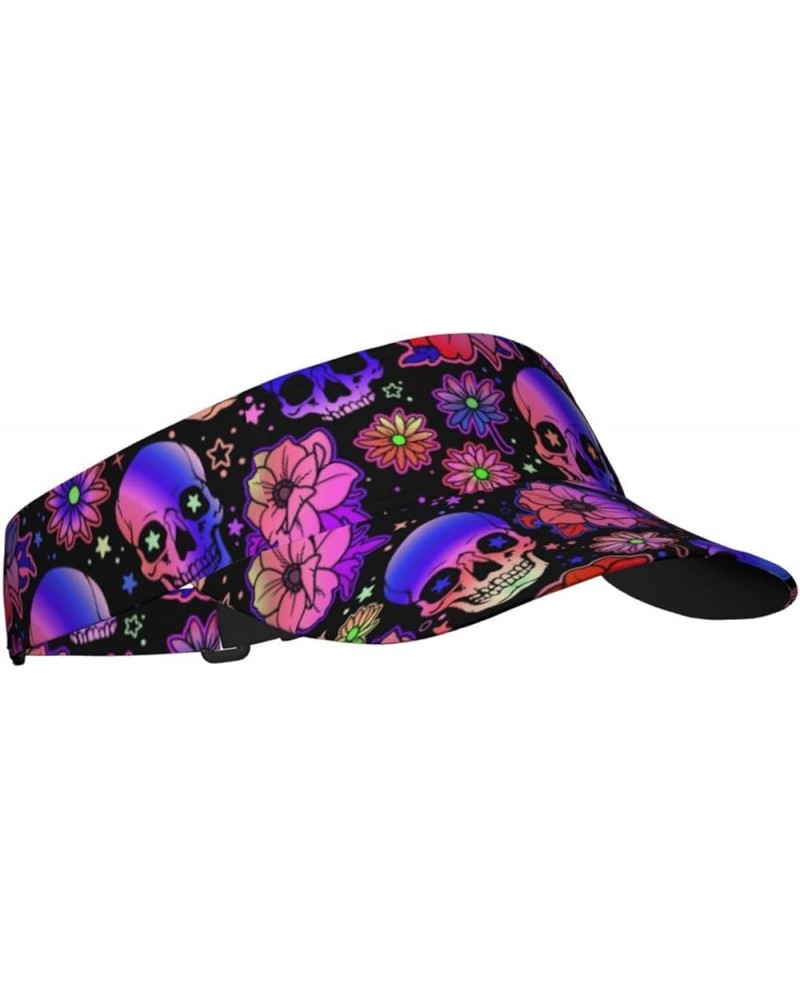 Visor Women Men Sun Hat Visors Adjustable Sport Brim Cap Style (6) $11.79 Visors