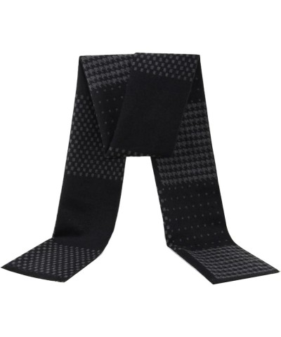 Classic Winter Casual Scarves Men Cashmere Scarf Warm Neckercheif Plaid Scarves Men Business Cotton Wraps Male Mk-13 $24.45 S...