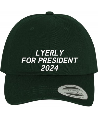 Lyerly for President 2024 - Comfortable Dad Hat Baseball Cap Forest $10.56 Baseball Caps