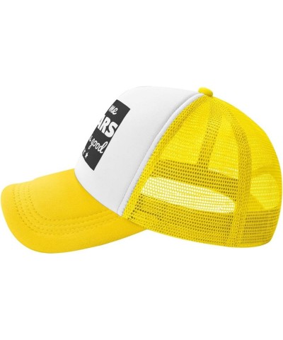 It Took Me 75 Years to Look This Good Gifts Trucker Hat Women Mesh Baseball Cap Men Dad Hat Snapback Hat Black Yellow $10.43 ...