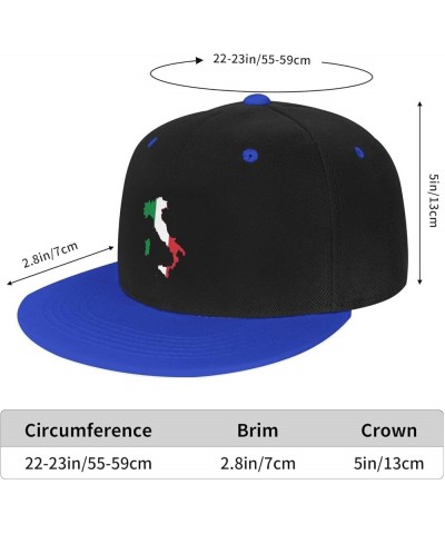 Italy Italian Flag Baseball Cap Fashion Mens Womens Cowboy Hats Washable Adjustable Baseball Caps Blue $14.50 Baseball Caps