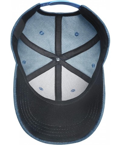 I Love Milfs Denim Trucker Caps for Men Women - Classic Running Caps Adjustable Snapback Caps Blue-7 $9.99 Cowboy Hats