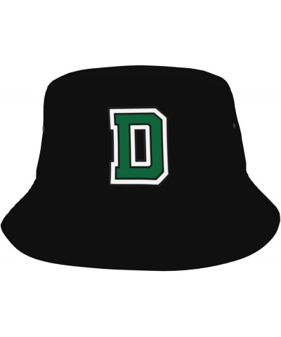 Dartmouth College Logo Bucket Hats Fashion Sun Cap Packable Outdoor Fisherman Hat Black $13.24 Bucket Hats