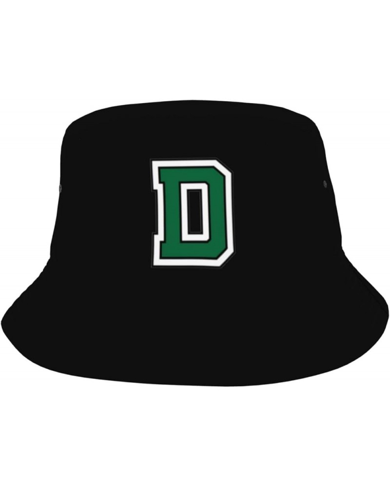 Dartmouth College Logo Bucket Hats Fashion Sun Cap Packable Outdoor Fisherman Hat Black $13.24 Bucket Hats