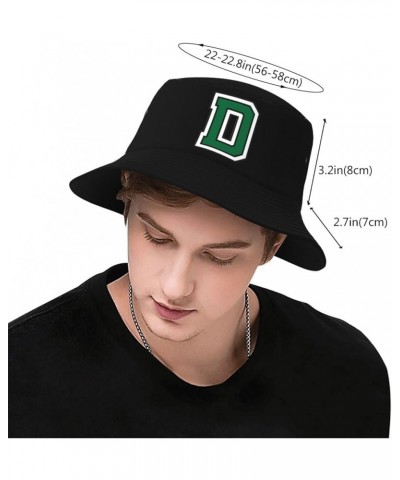 Dartmouth College Logo Bucket Hats Fashion Sun Cap Packable Outdoor Fisherman Hat Black $13.24 Bucket Hats