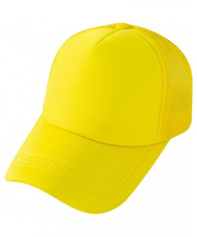 Cap Adult Cap Sunshade Hop Casual Net Outdoors Baseball Hip Baseball Caps Hat 2XL C-yellow $14.39 Baseball Caps