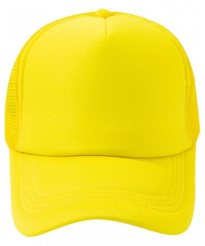 Cap Adult Cap Sunshade Hop Casual Net Outdoors Baseball Hip Baseball Caps Hat 2XL C-yellow $14.39 Baseball Caps