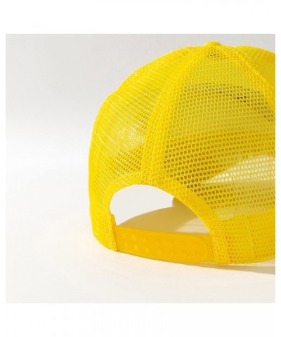 Cap Adult Cap Sunshade Hop Casual Net Outdoors Baseball Hip Baseball Caps Hat 2XL C-yellow $14.39 Baseball Caps