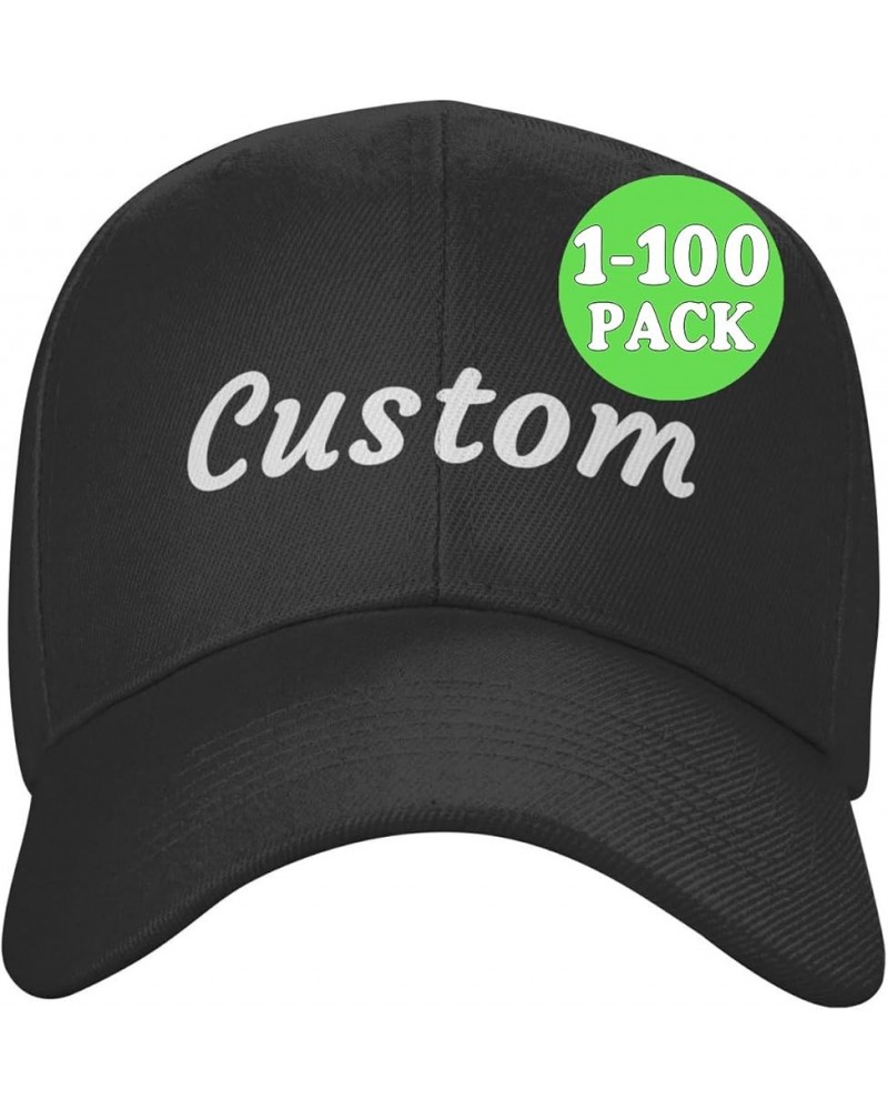 Custom Hat Deaign Your own Image/Logo/Text Custom Hats Custom Baseball Cap for Men & Women Baseball Cap $7.99 Cowboy Hats