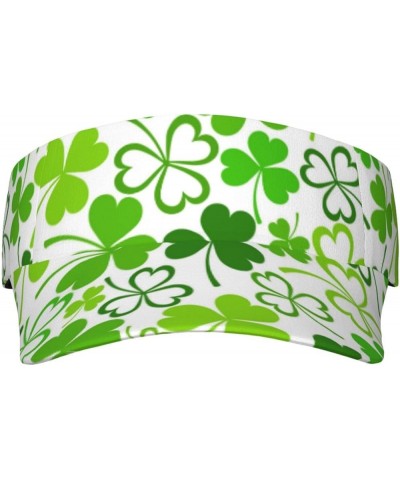 Happy St. Patrick's Day Shamrock Sun Sports Visor Men Women - One Size Cap Hat St. Patrick's Day-g0000000000001 $12.26 Visors