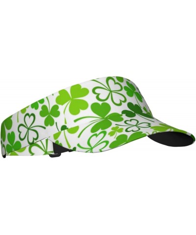 Happy St. Patrick's Day Shamrock Sun Sports Visor Men Women - One Size Cap Hat St. Patrick's Day-g0000000000001 $12.26 Visors