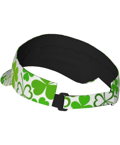 Happy St. Patrick's Day Shamrock Sun Sports Visor Men Women - One Size Cap Hat St. Patrick's Day-g0000000000001 $12.26 Visors