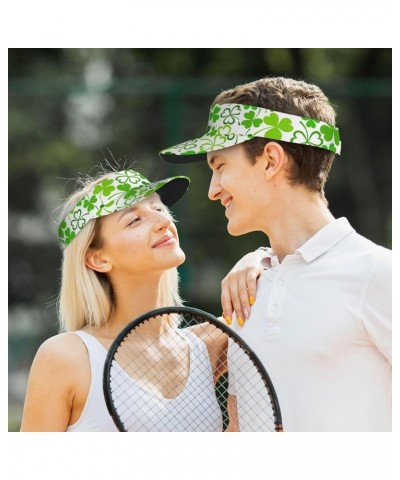 Happy St. Patrick's Day Shamrock Sun Sports Visor Men Women - One Size Cap Hat St. Patrick's Day-g0000000000001 $12.26 Visors