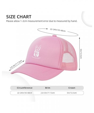 Love German Shepherd Dog Black Dad Hat Men Women Mesh Baseball Cap Adjustable Fashion Trucker Hat Black Pink $11.70 Baseball ...